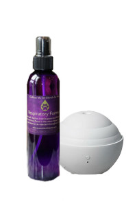 Diffuser and bottle of Respiratory Blend